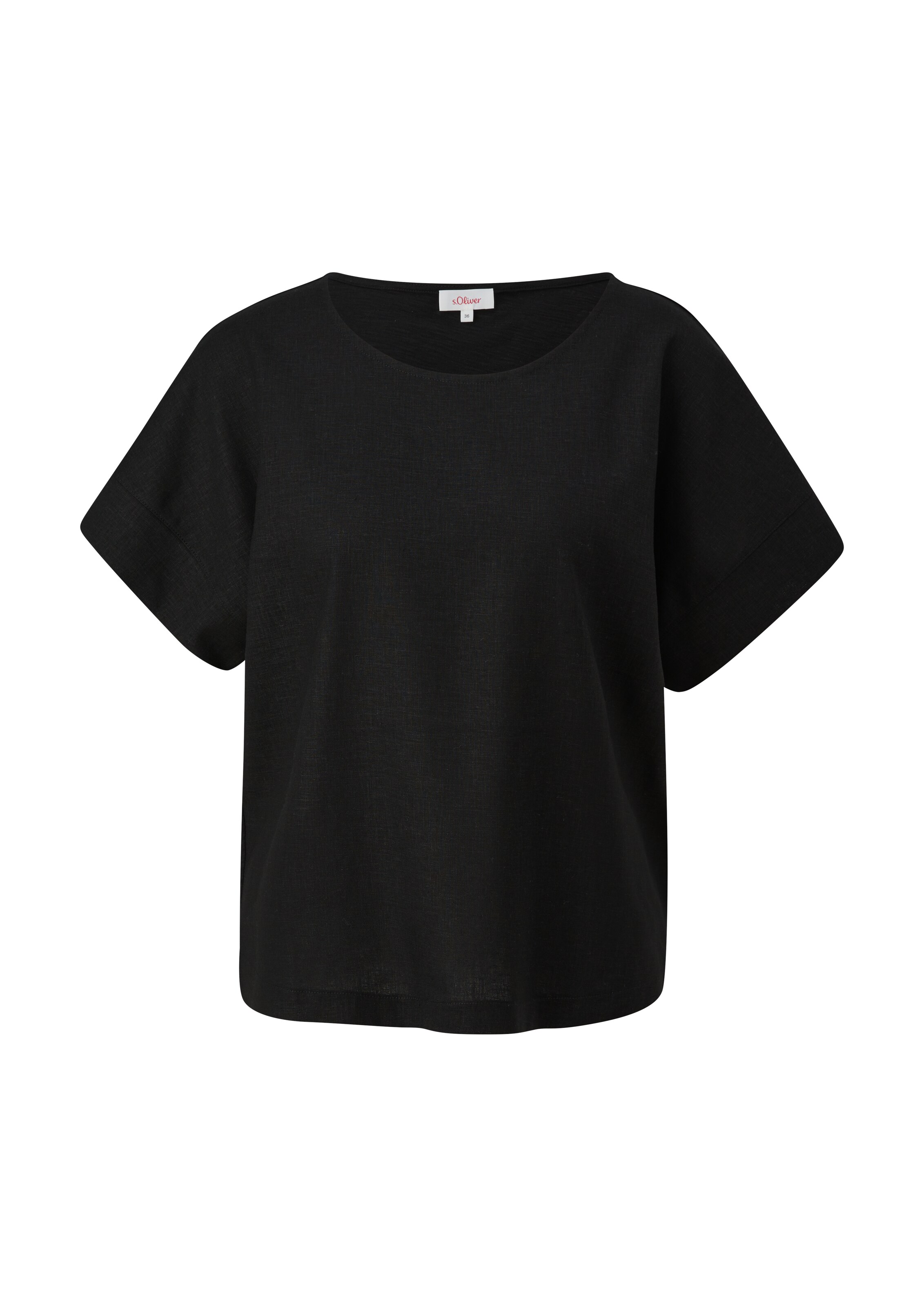 s.Oliver Tričko – černá: přední strana