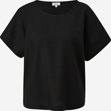 T-shirt s.Oliver en noir : devant