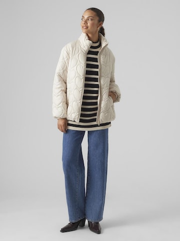 VERO MODA Winter Jacket in White