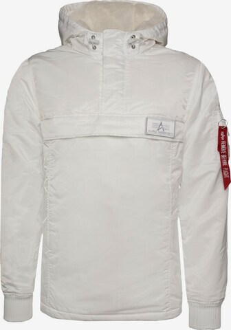 ALPHA INDUSTRIES Winter Jacket in White: front
