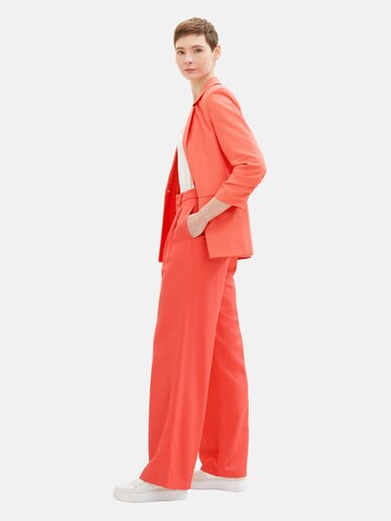 TOM TAILOR DENIM Wide Leg Hose in Rot