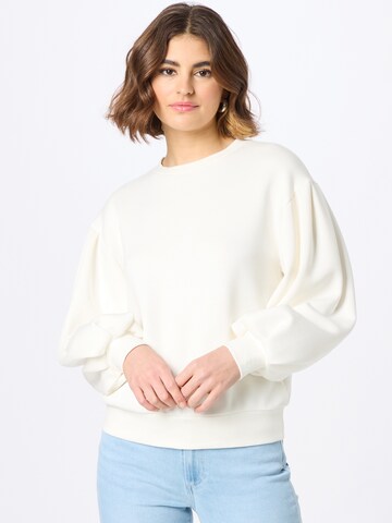 MSCH COPENHAGEN Sweatshirt in White: front