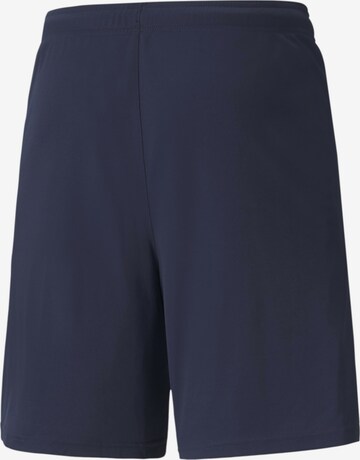 Regular Pantalon de sport 'TeamLiga' PUMA en bleu