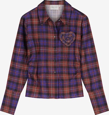 Fabienne Chapot Blouse in Lila: voorkant