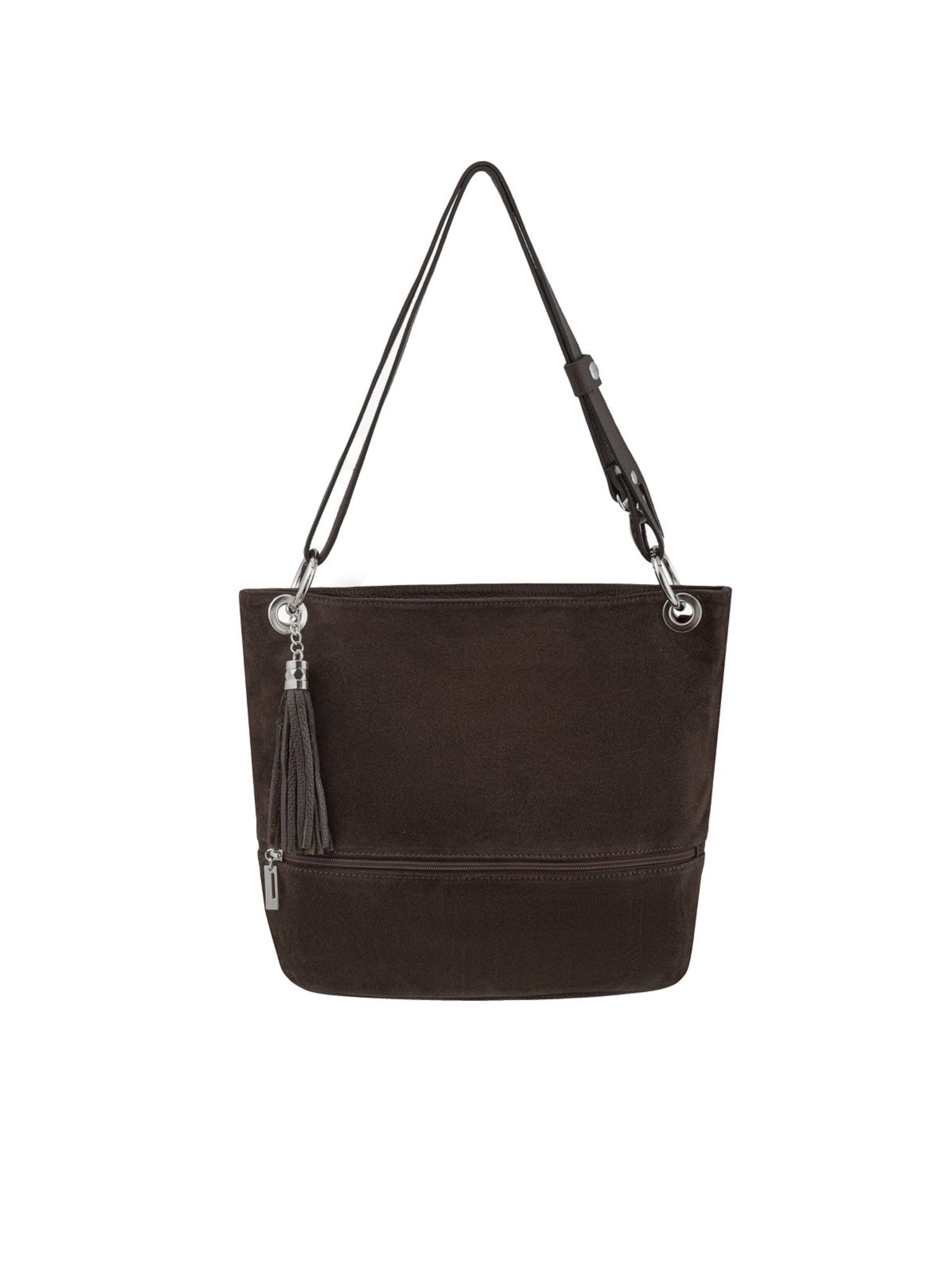 Plase de cumpărături RYŁKO pe maro închis, Vizualizare produs