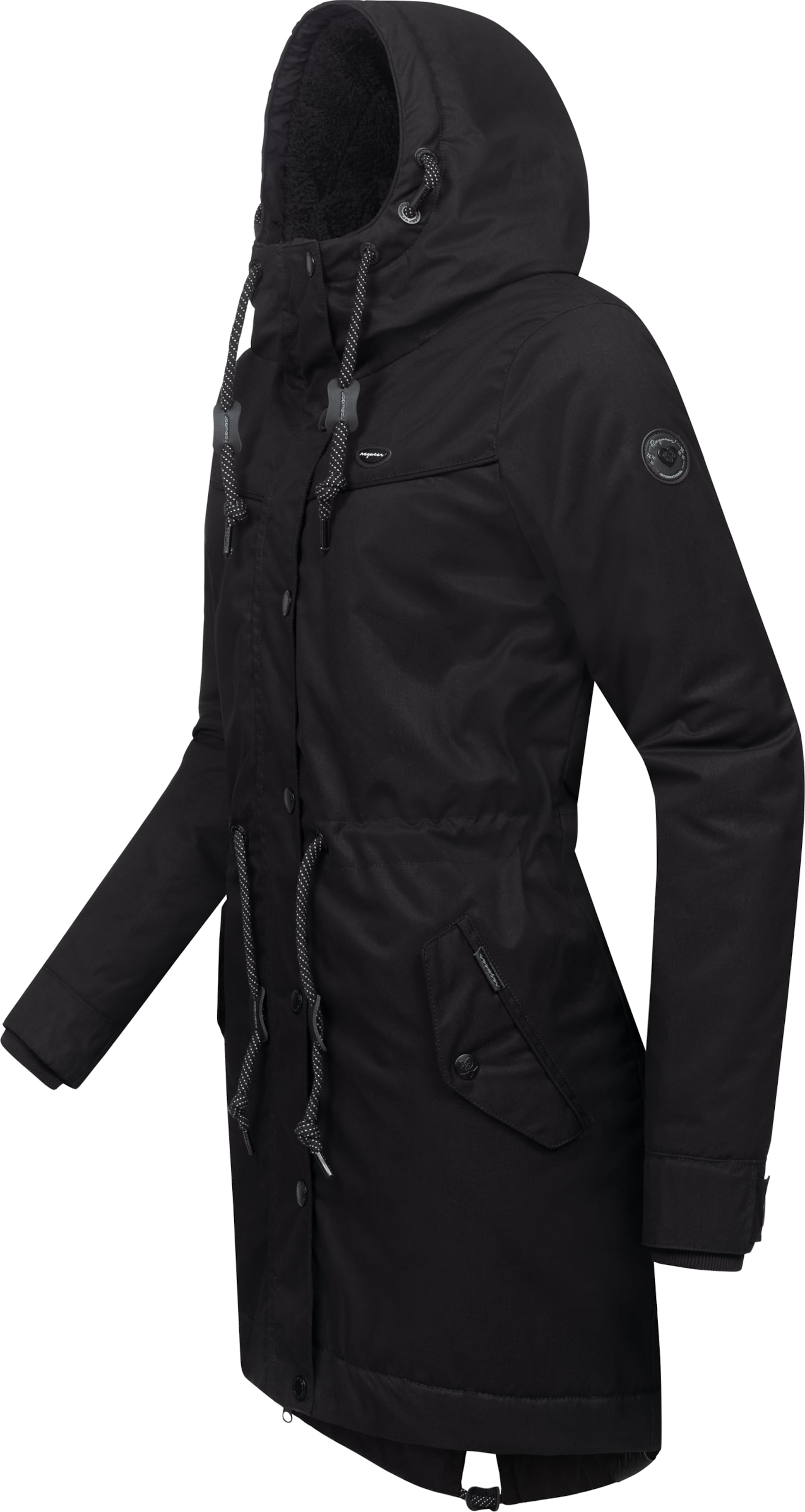 Parka d’hiver 'Canny' Ragwear en noir