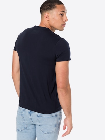 Lee T-Shirt 'Twin Pack Crew' in Blau