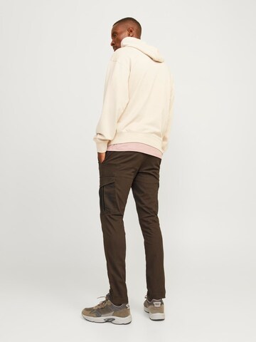 JACK & JONES Слим Брюки-карго 'JJIMarco JJJoe' в Коричневый