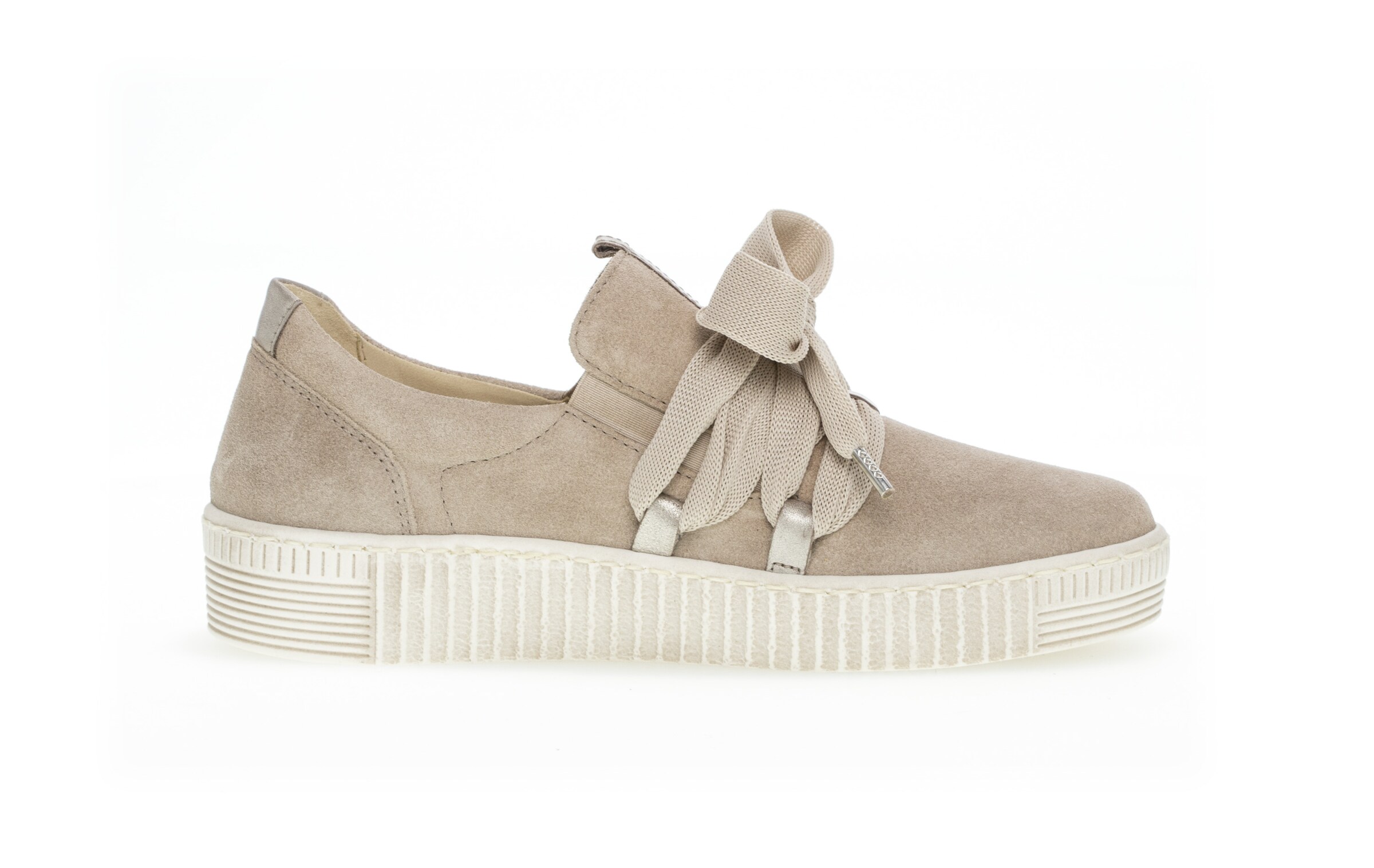 GABOR Platform trainers in Beige