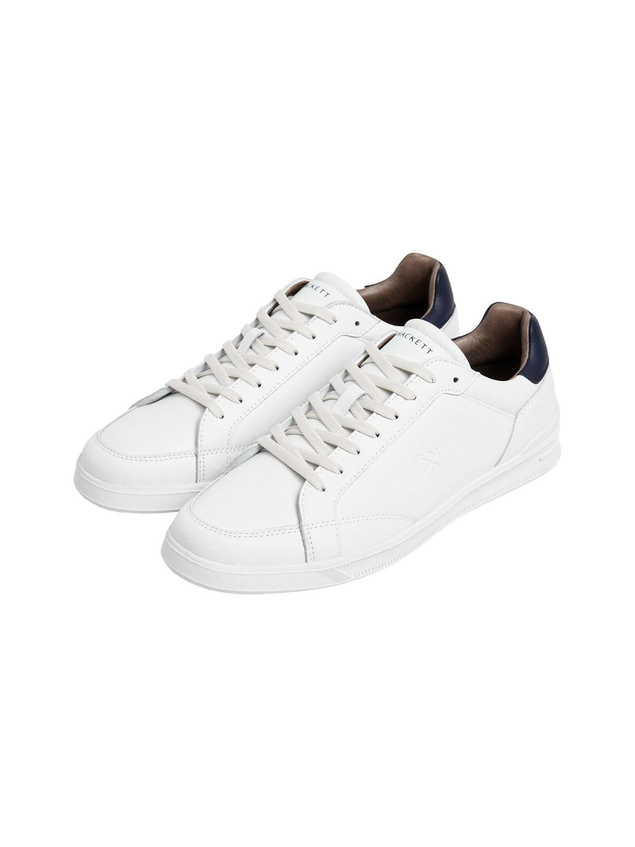 Baskets basses Hackett London en blanc