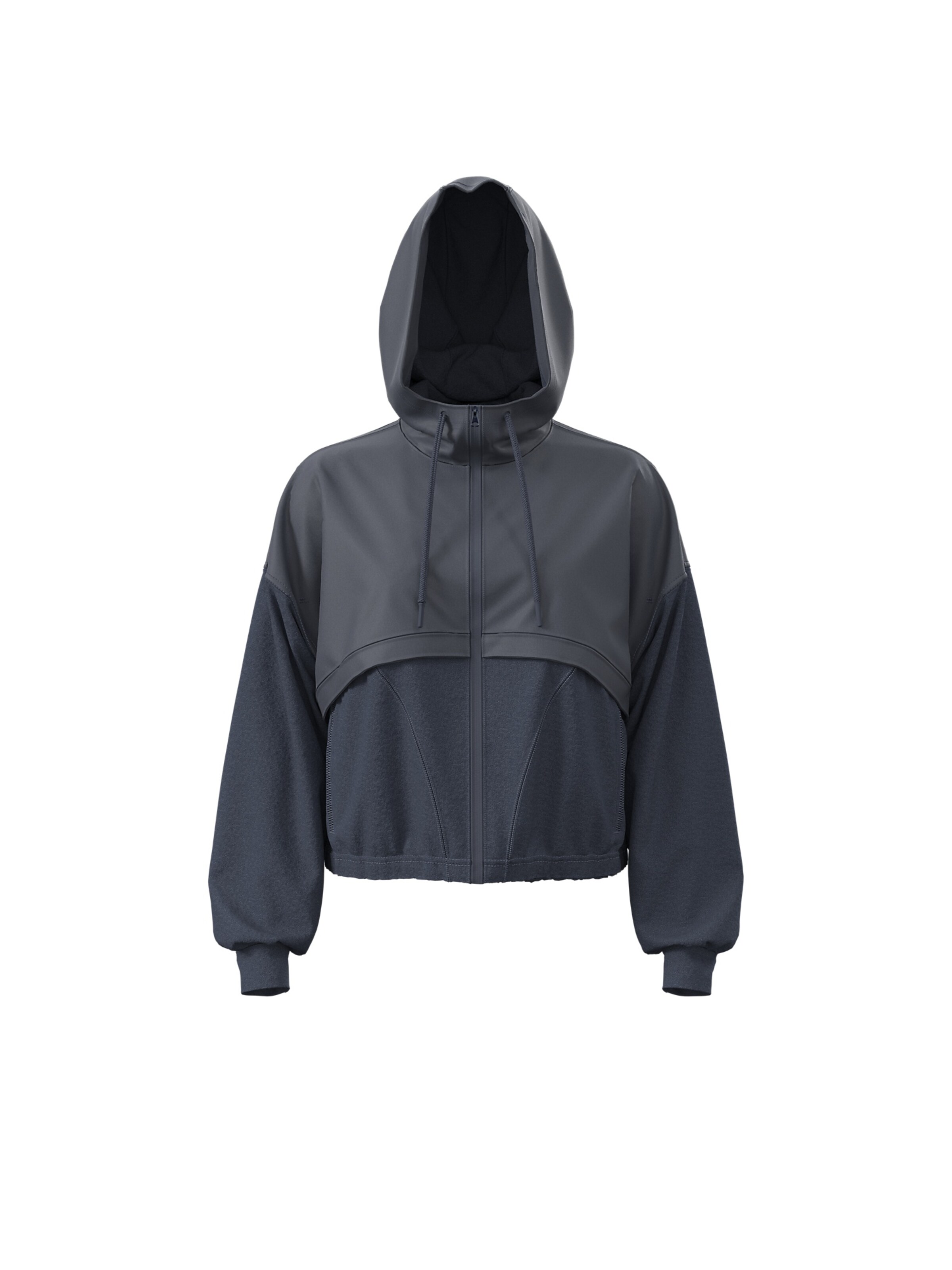 UNDER ARMOUR Fleece jas 'Performance' in Grijs: voorkant