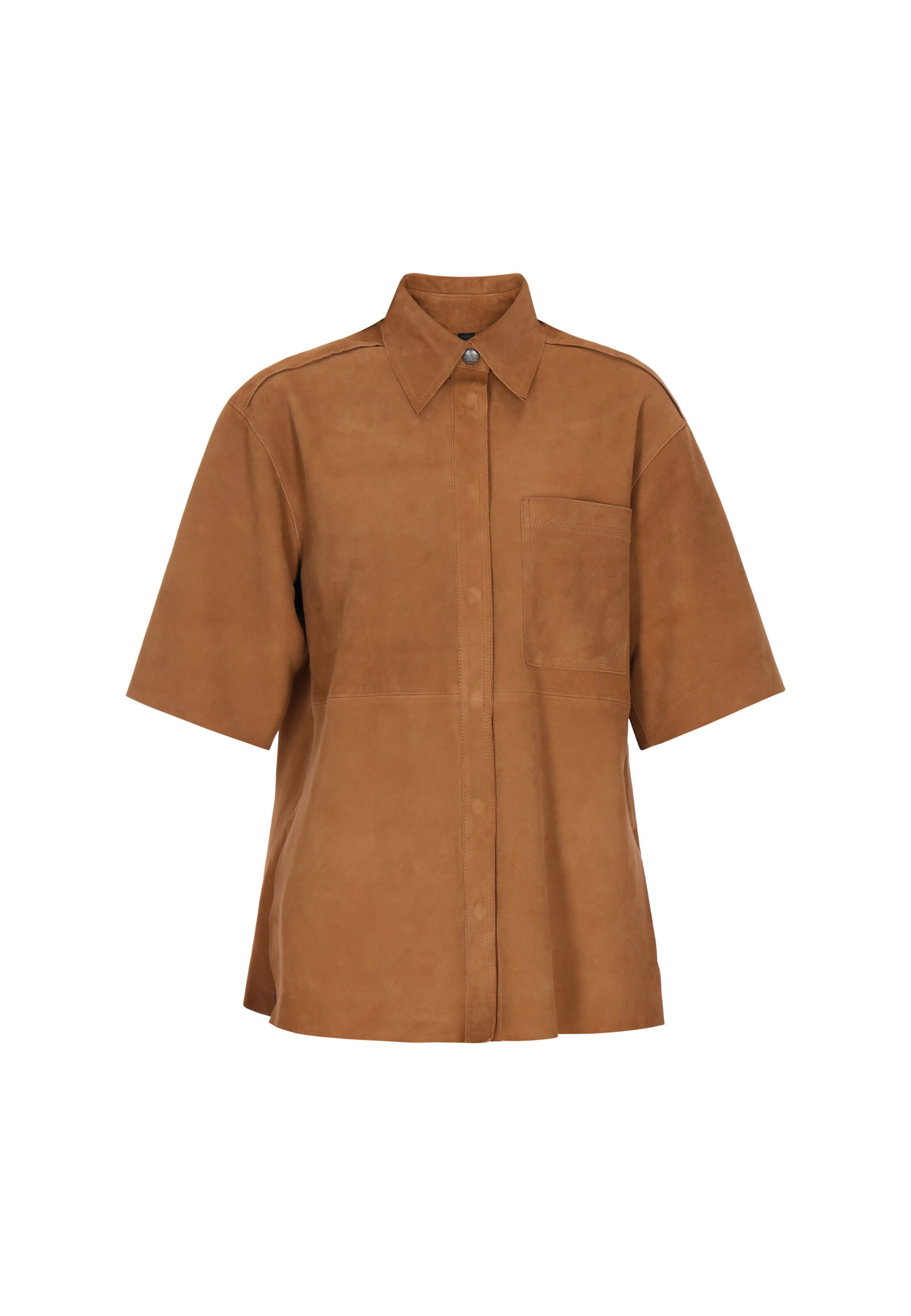 DreiMaster Klassik - Blusa em castanho: frente