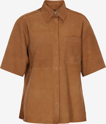 DreiMaster Klassik - Blusa em castanho: frente