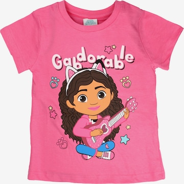Gabby`s Dollhouse Shirt 'Gabdorable' in Roze: voorkant