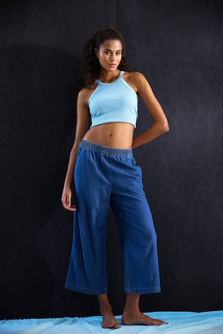 H.I.S Loose fit Trousers in Blue