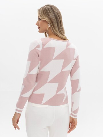Passioni Pullover in Pink