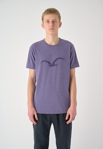 Cleptomanicx Shirt 'Mowe' in Purple: front