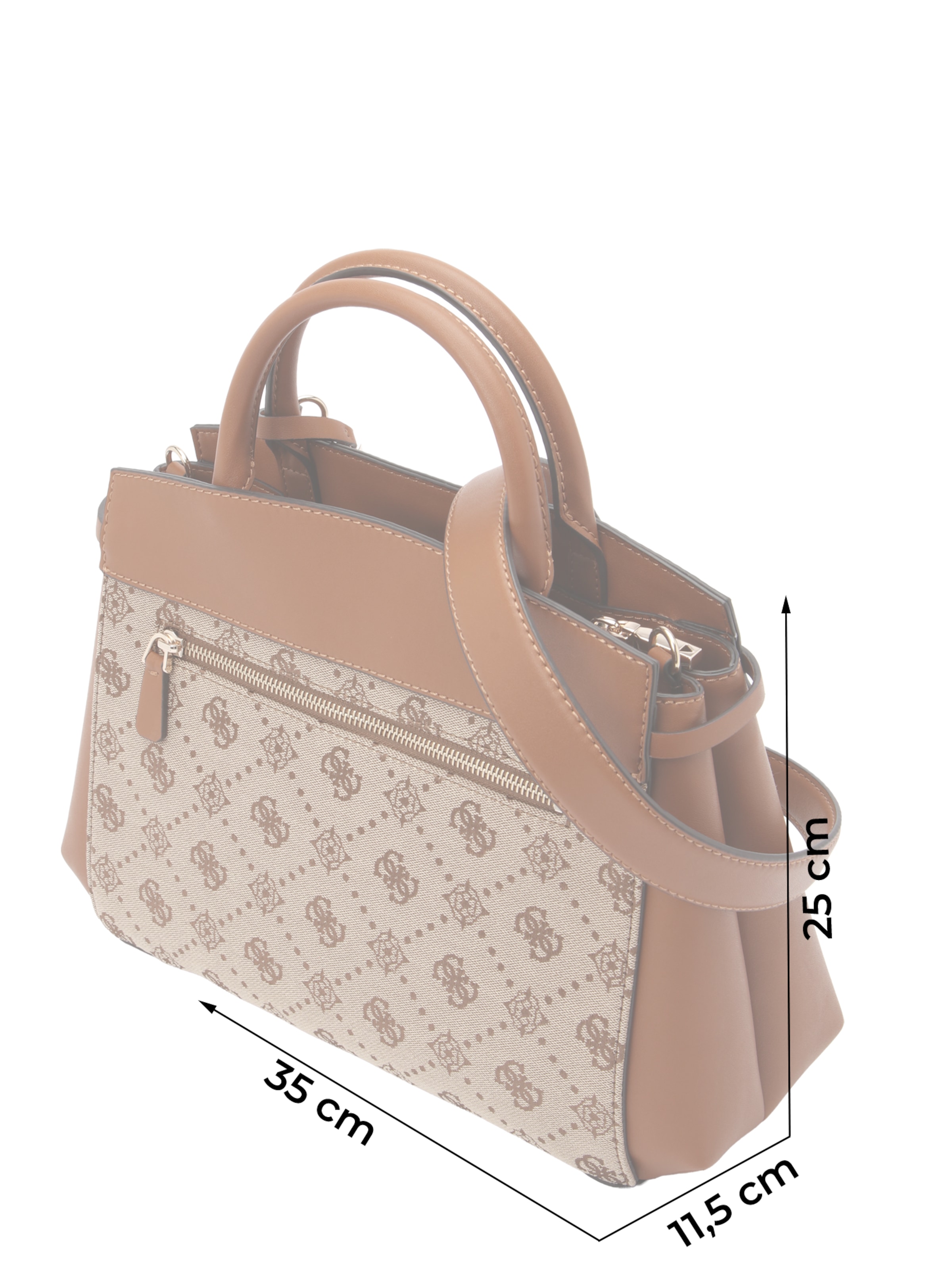 GUESS Torebka 'MELINDA' w kolorze brązowy