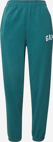 GAP Tapered Trousers in Green: front