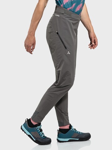 Schöffel Tapered Outdoor trousers 'Arosa' in Grey