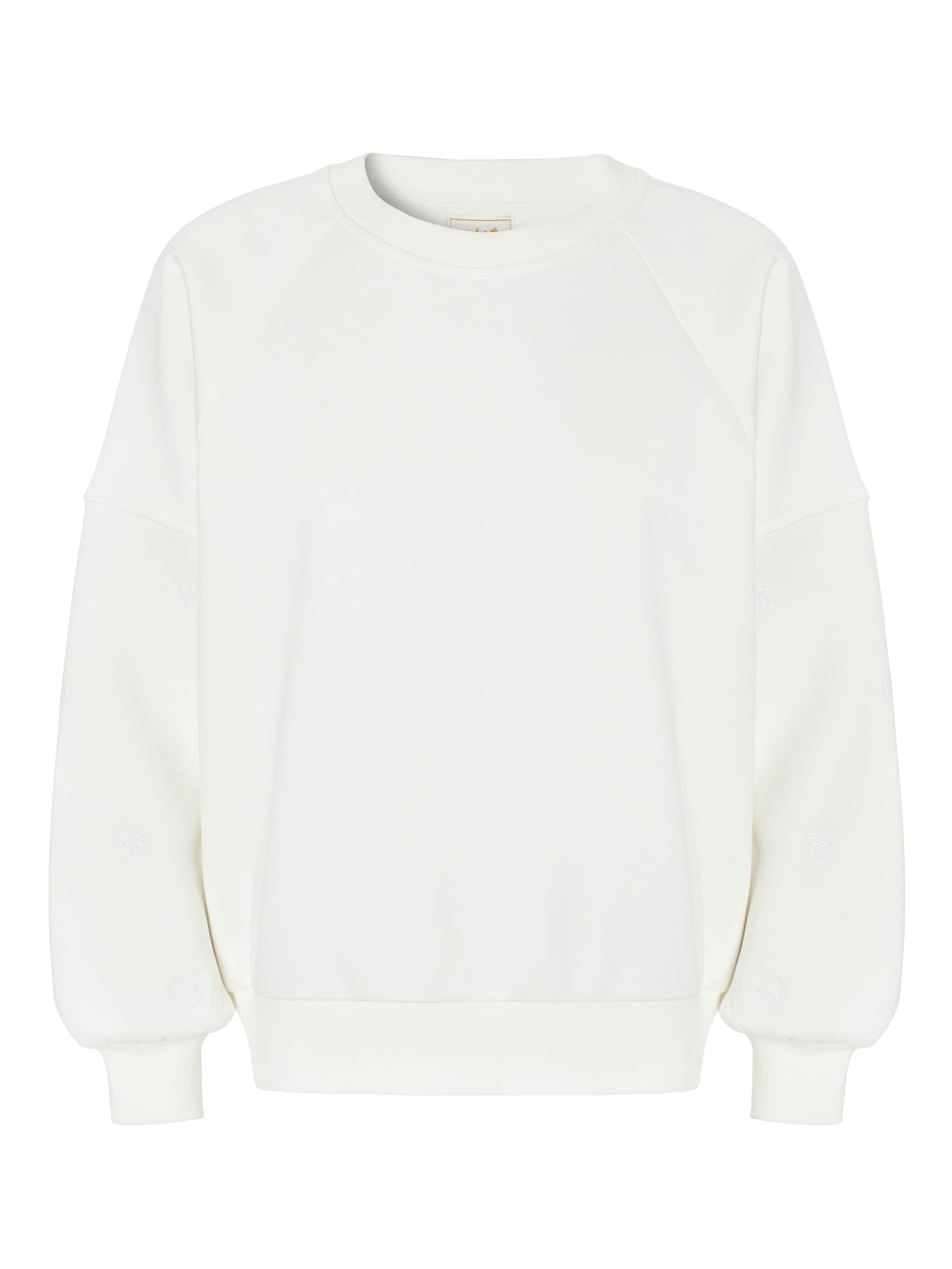 TATUUM Sweatshirt 'Fame' in White: front