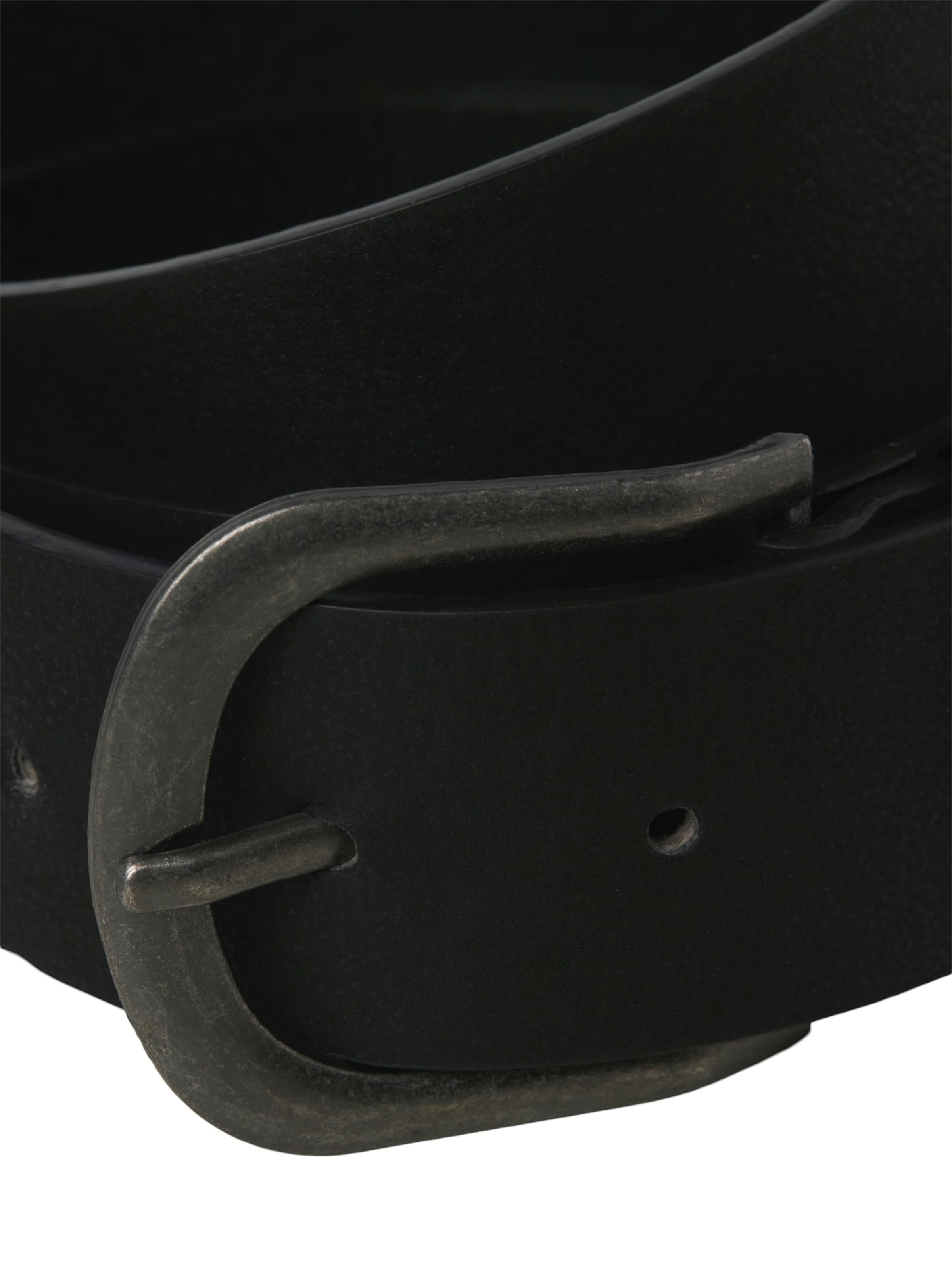 JACK & JONES Opasek 'JACTATUM' – černá