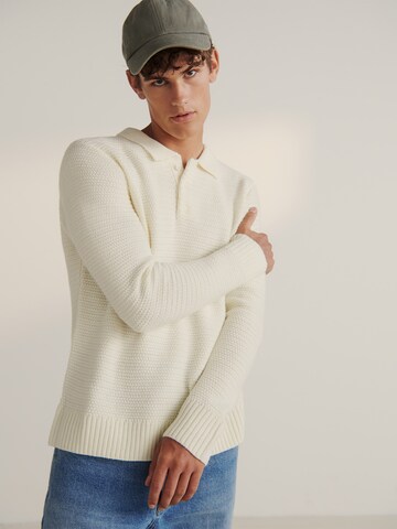 Guido Maria Kretschmer Men Pullover 'Ansgar' in Beige: Vorderseite