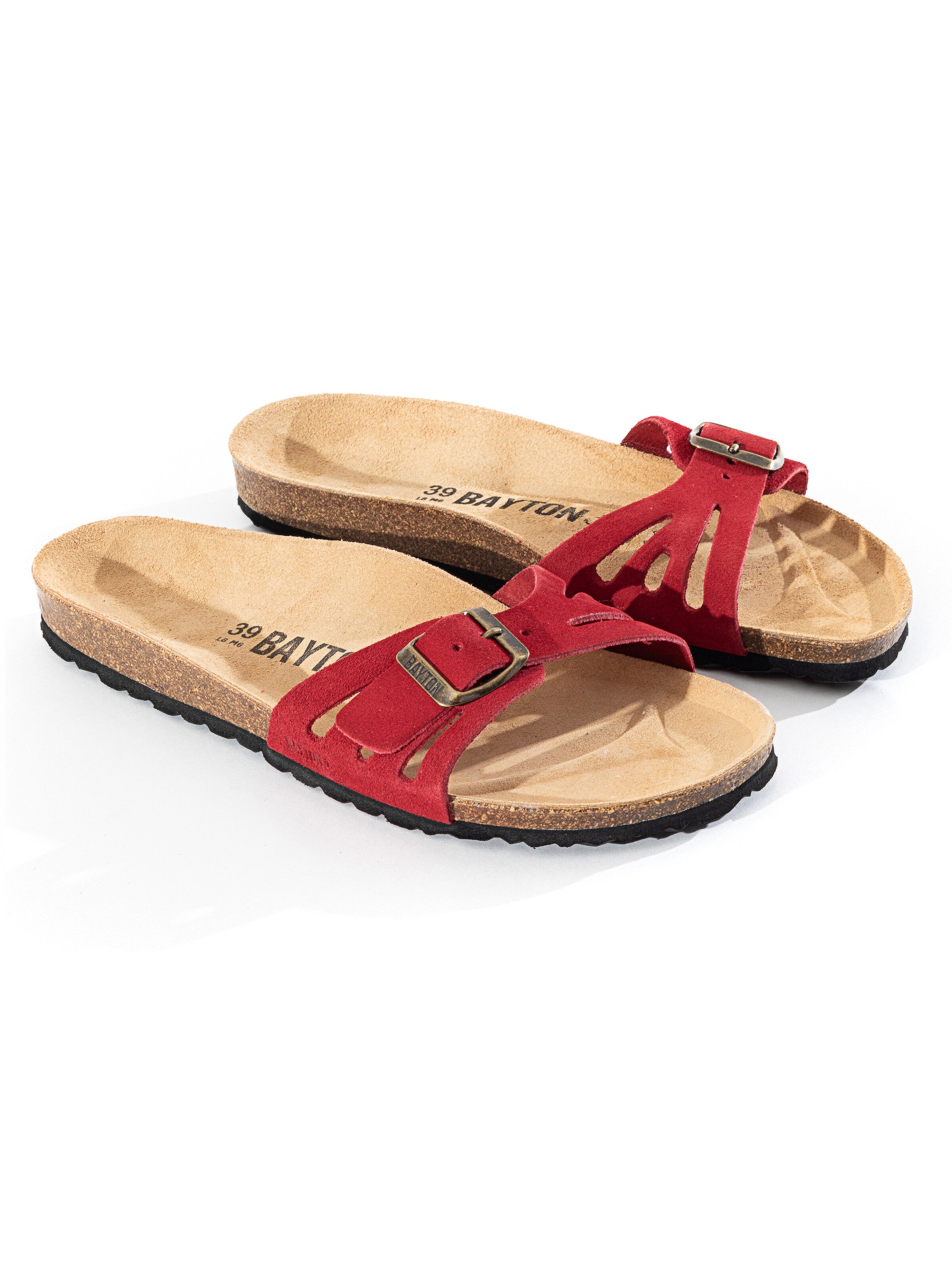 sarkans Bayton Ādas čības 'Athena'