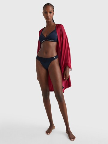 Tommy Hilfiger Underwear Tanga 'Ditsy' – modrá