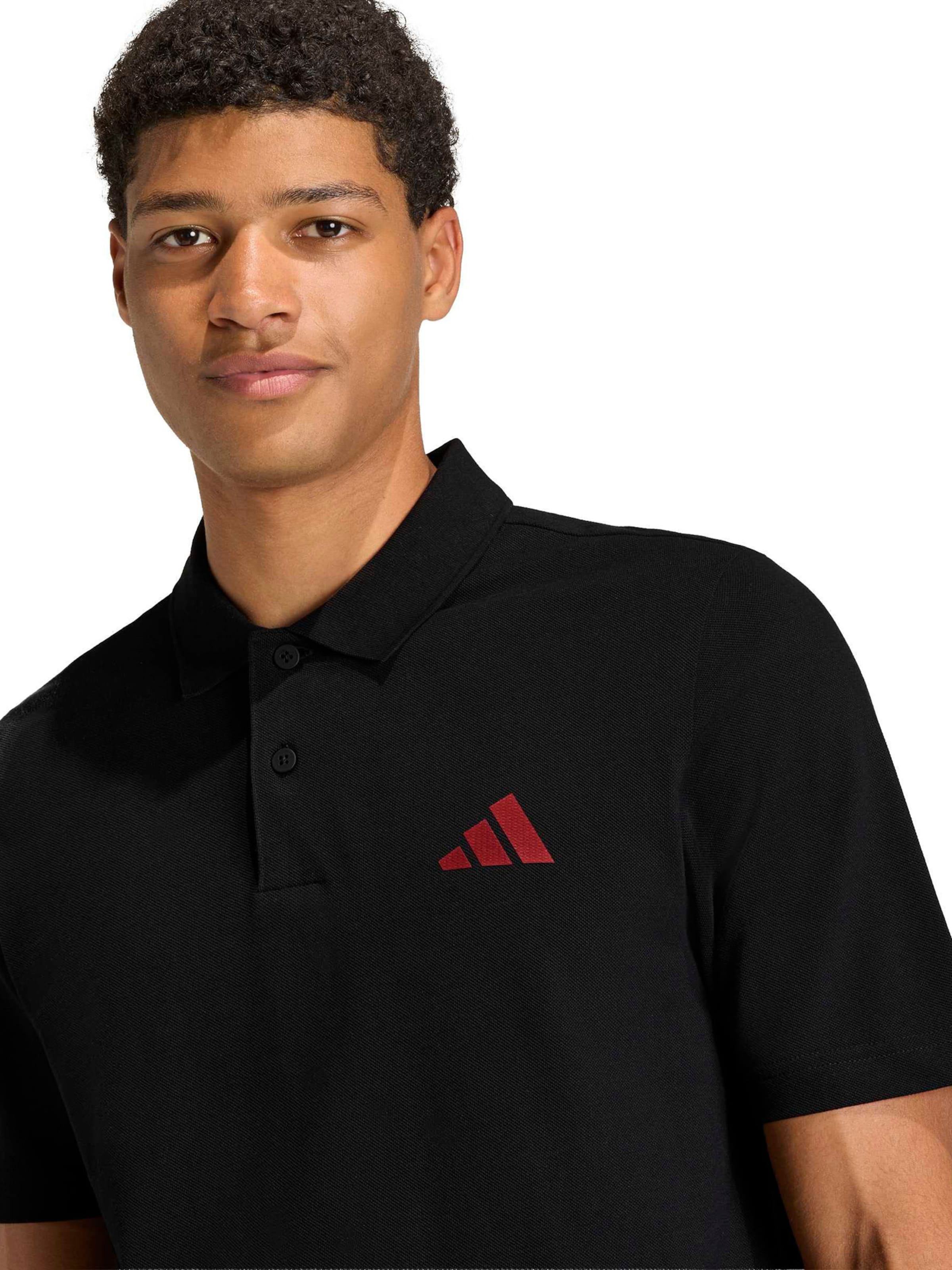 ADIDAS SPORTSWEAR Λειτουργικό μπλουζάκι σε μαύρο