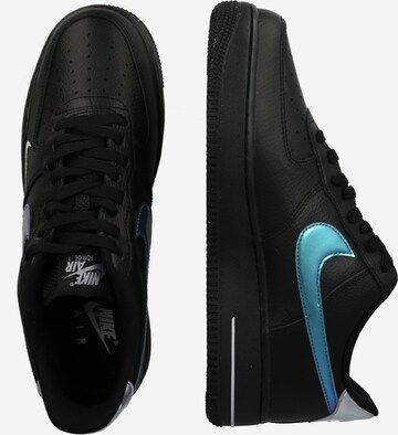 Nike Sportswear Madalad ketsid 'AIR FORCE 1 07', värv must