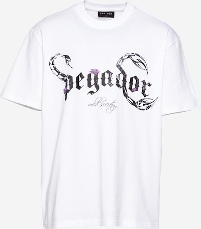 Pegador Тениска 'Deadwood' в светлолилаво / черно / мръсно бяло, Преглед на продукта