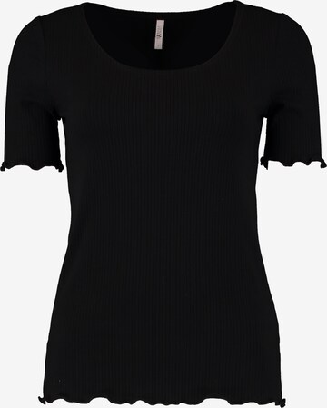 Hailys - Camiseta 'Ja44na' en negro: frente