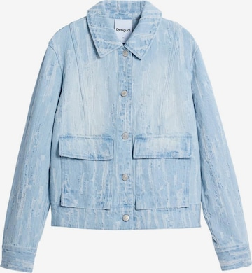 Desigual Välikausitakki värissä sininen: etupuoli