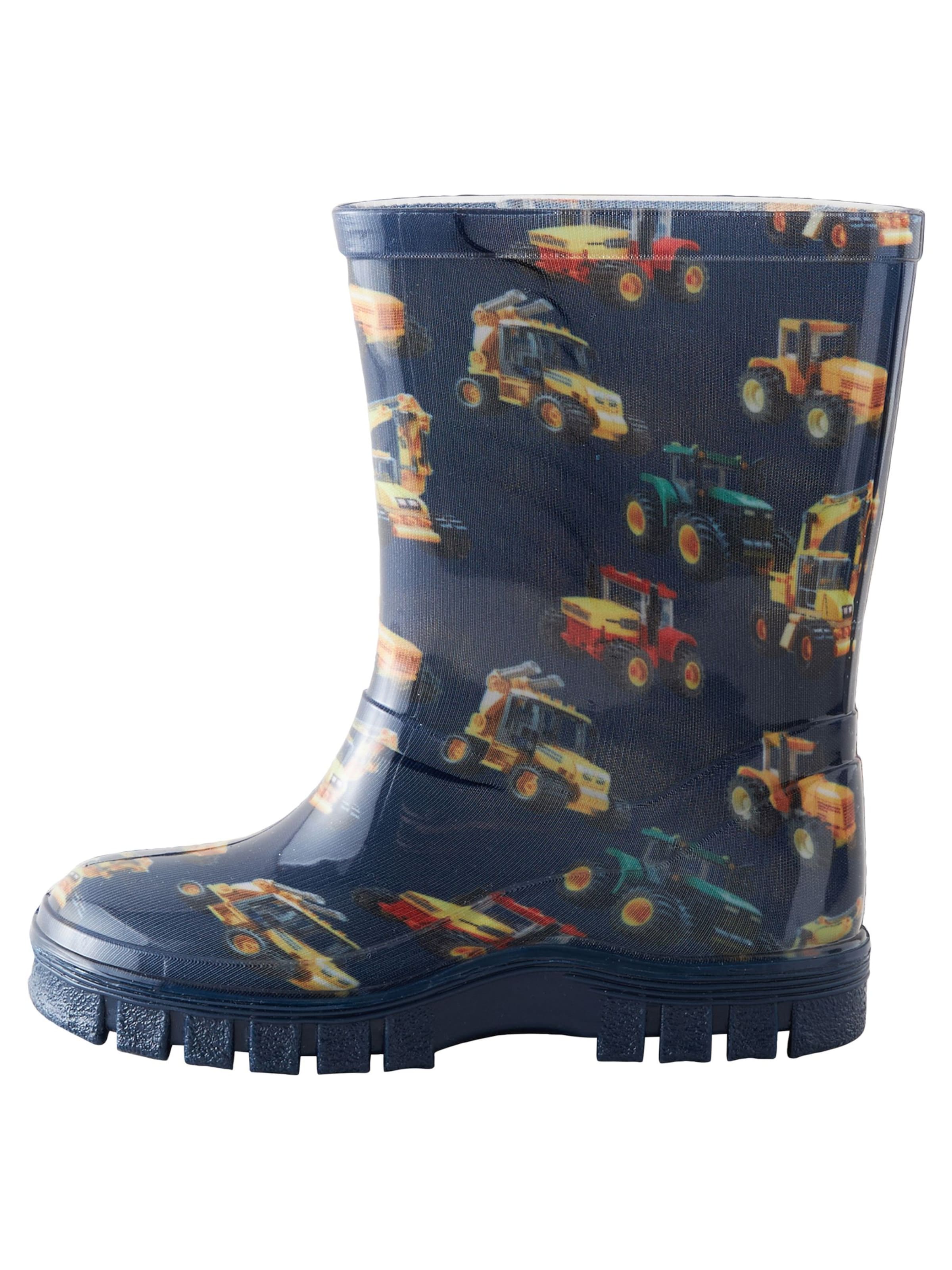 Next Rubber boot 'Wellies' in Blue: front