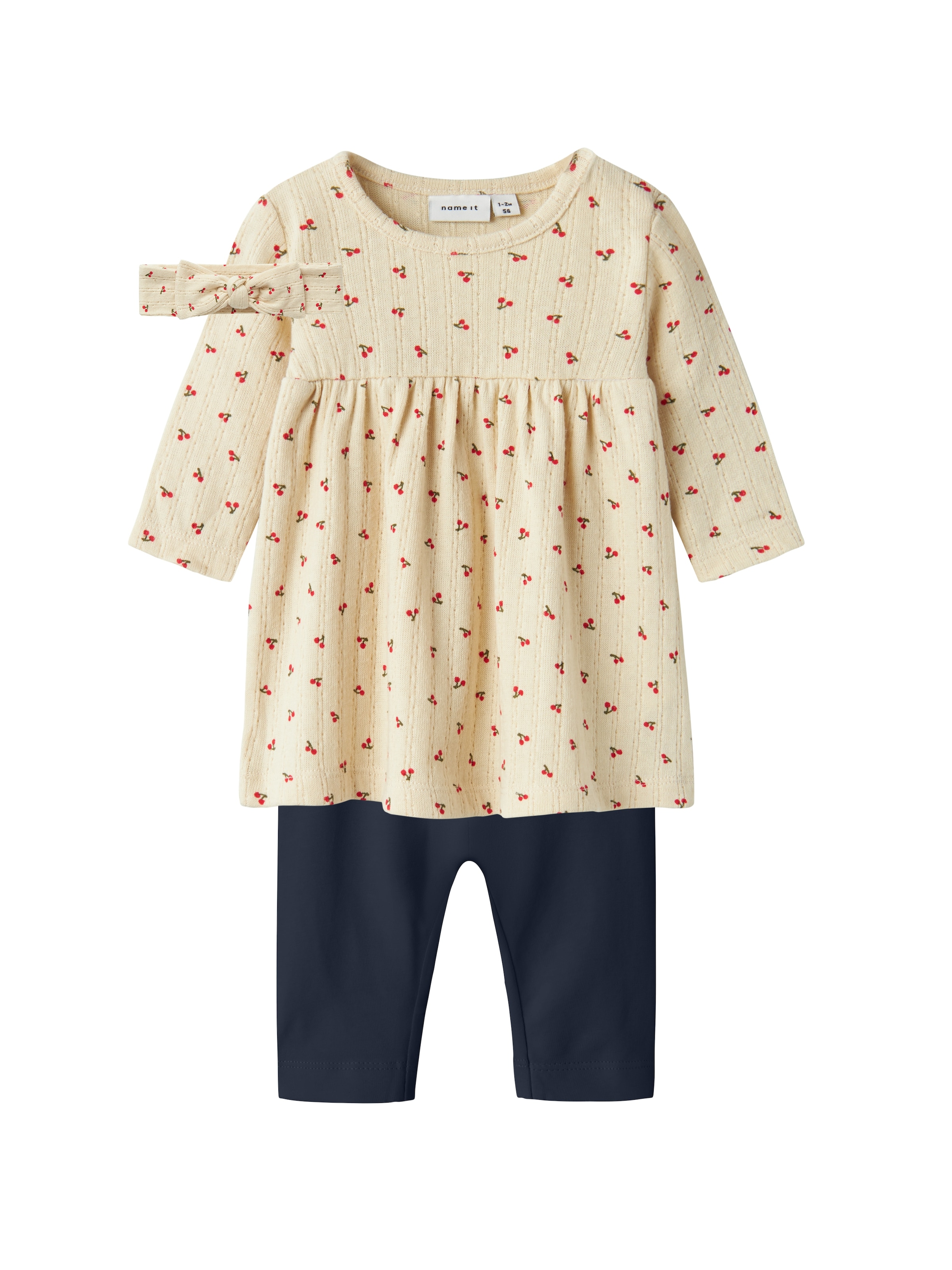 NAME IT Set 'NBFBILIA' in Beige: front