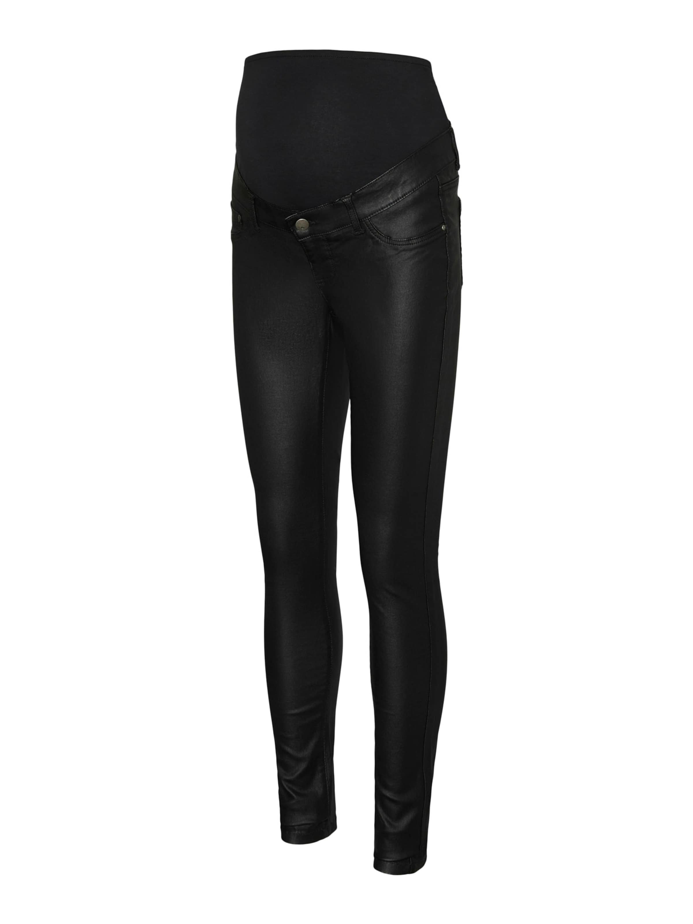 MAMALICIOUSSkinny Traperice &#x27;MLSantos&#x27; - crna boja: prednji dio