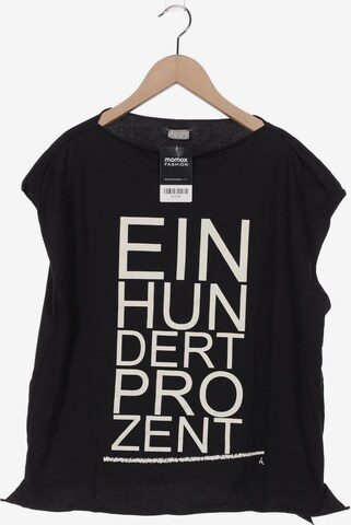 hessnatur Top & Shirt in XS-XL in Black: front