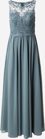 Laona Evening Dress in Green: front