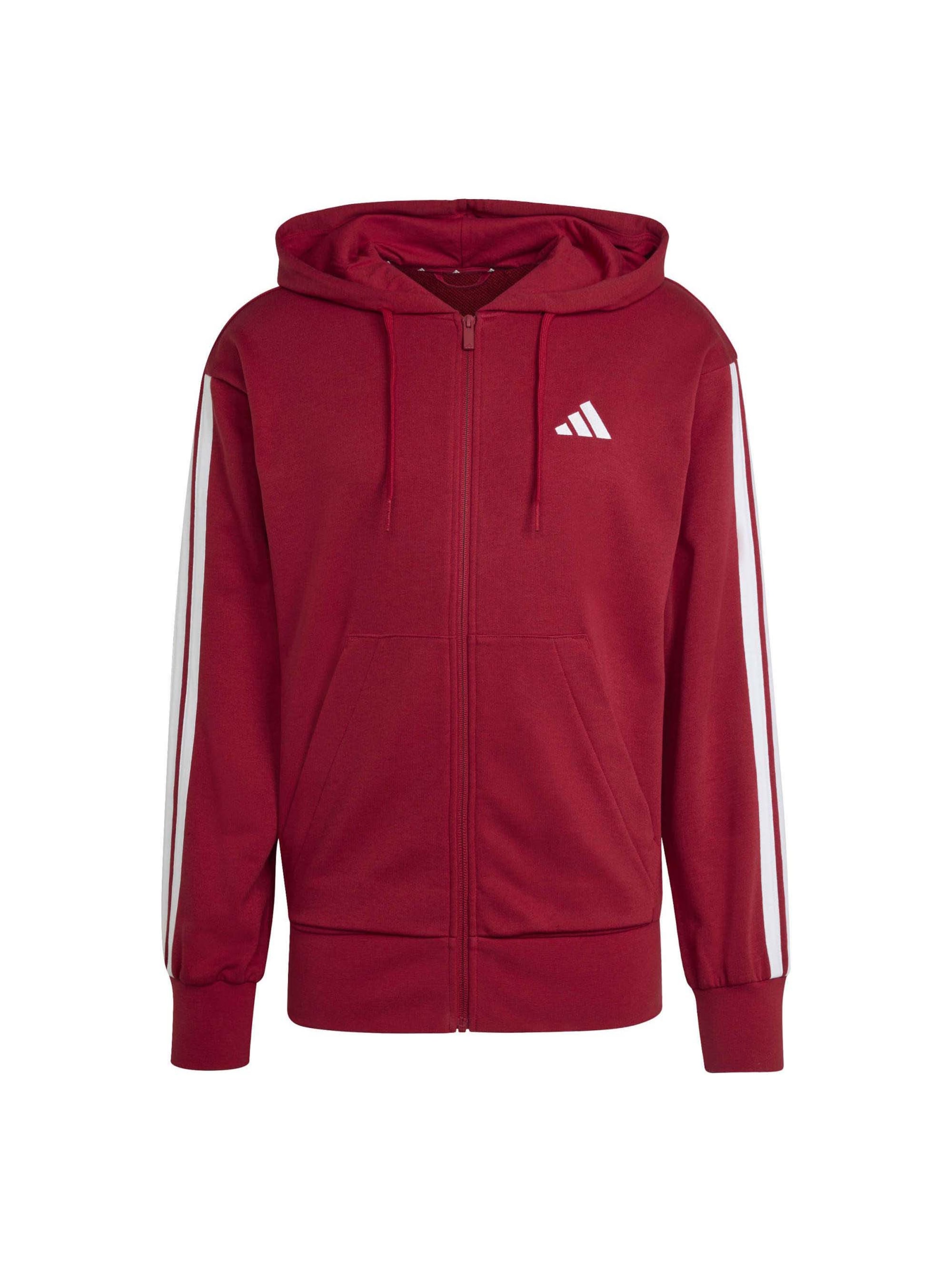 ADIDAS SPORTSWEAR Sweat jacket in Red: front