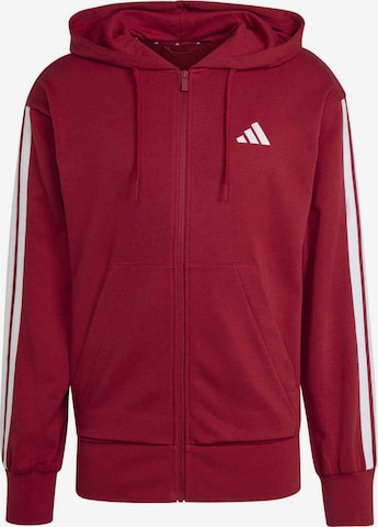ADIDAS SPORTSWEAR Sweat jacket in Red: front