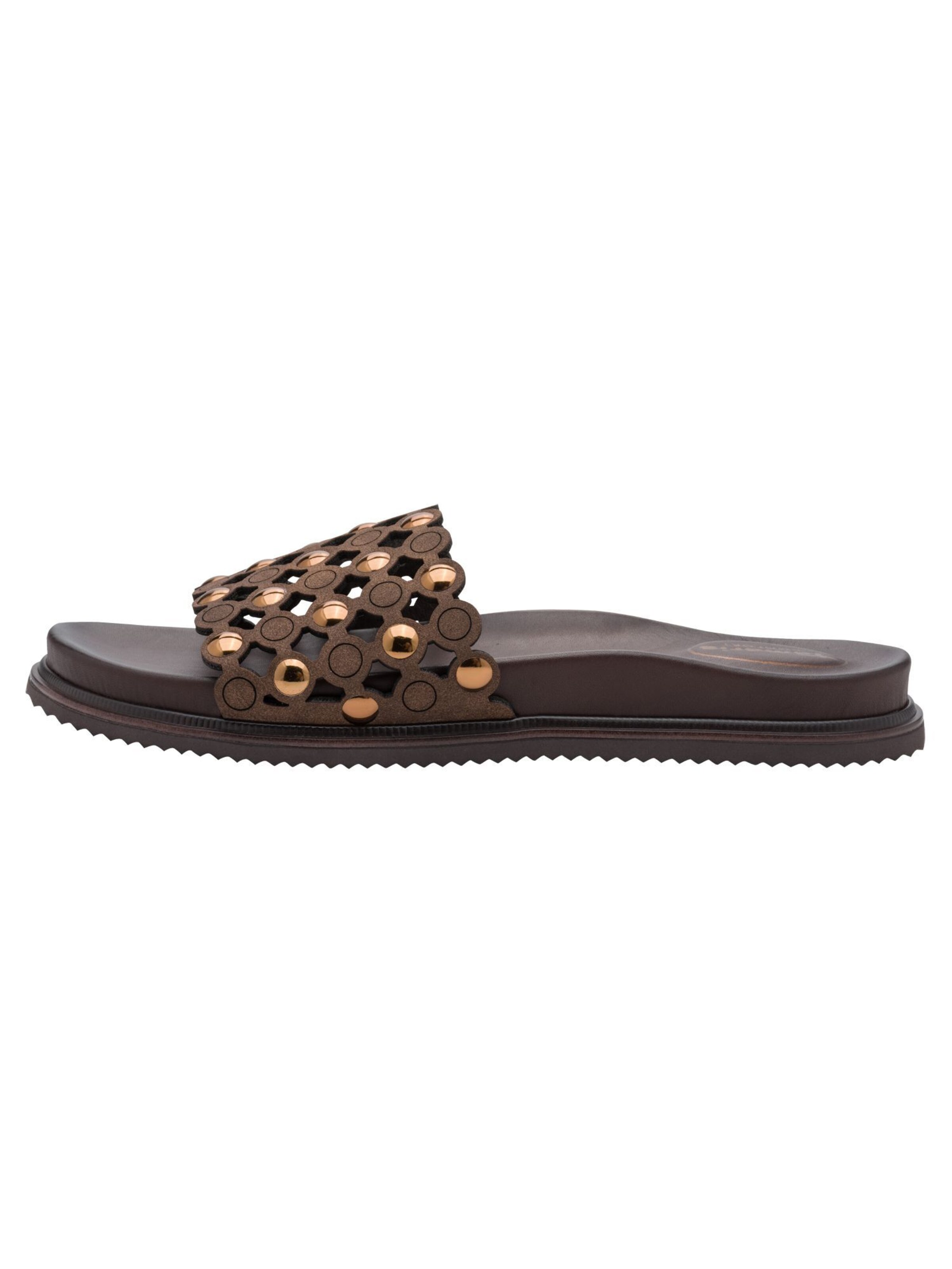 Mule Tamaris en marron