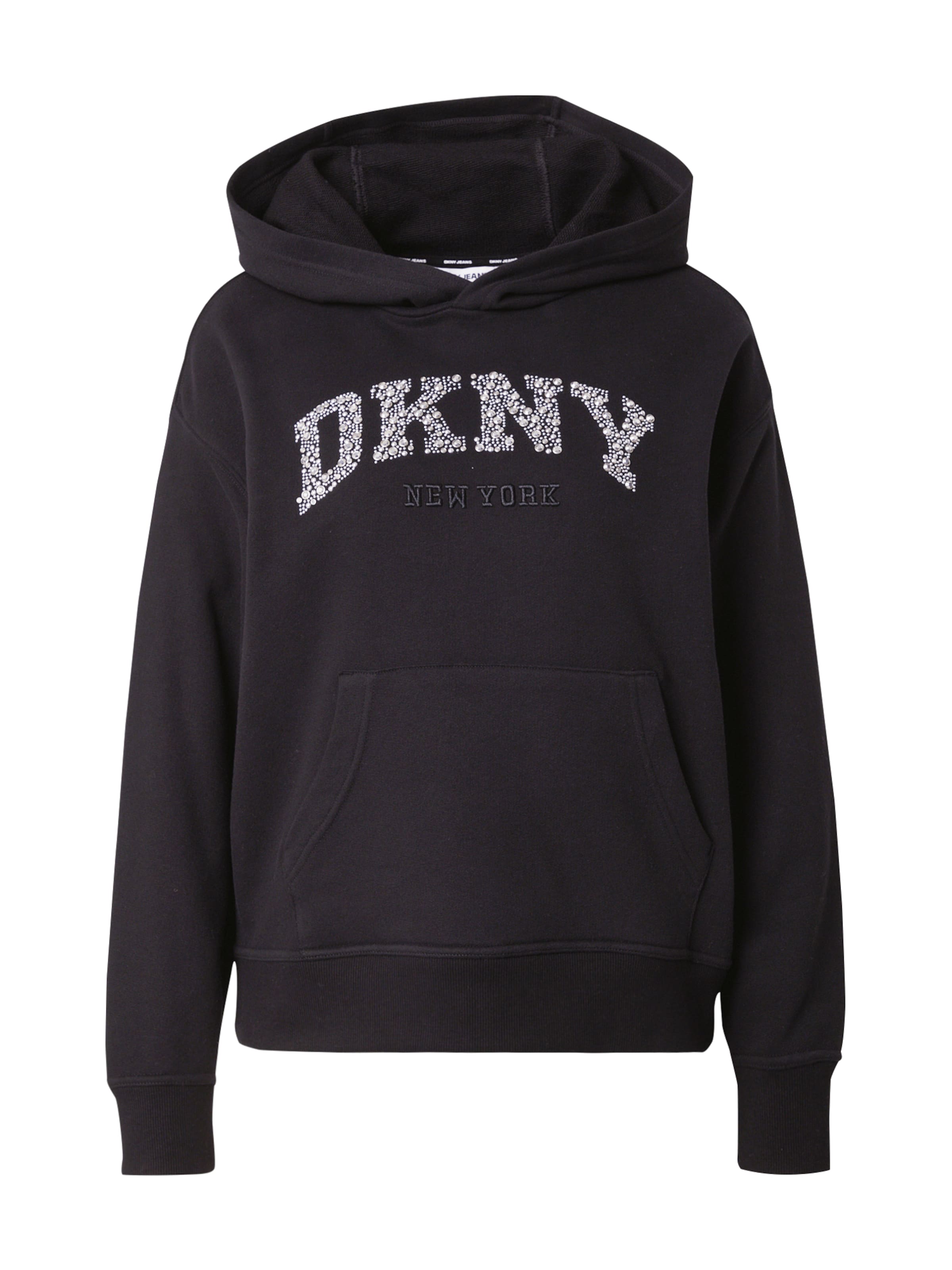 Felpa di DKNY in nero: frontale