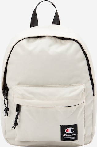 Champion Authentic Athletic Apparel Backpack in Beige: front