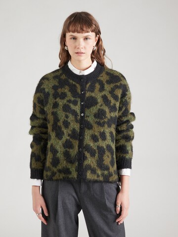 TOPSHOP Kardigán - zöld: elől