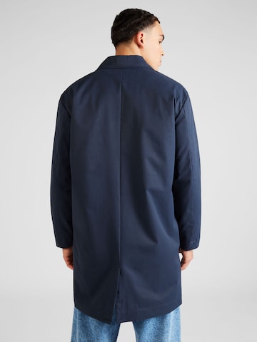 SELECTED HOMME Between-Seasons Coat 'DEVON' in Blue