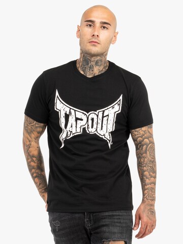 T-Shirt ' AMBOYN ' Tapout en noir : devant