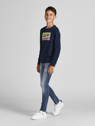 Slimfit Jeans 'Idan' de la Jack & Jones Junior pe albastru