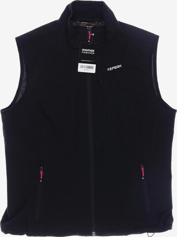 ICEPEAK Vest in XL in Black: front