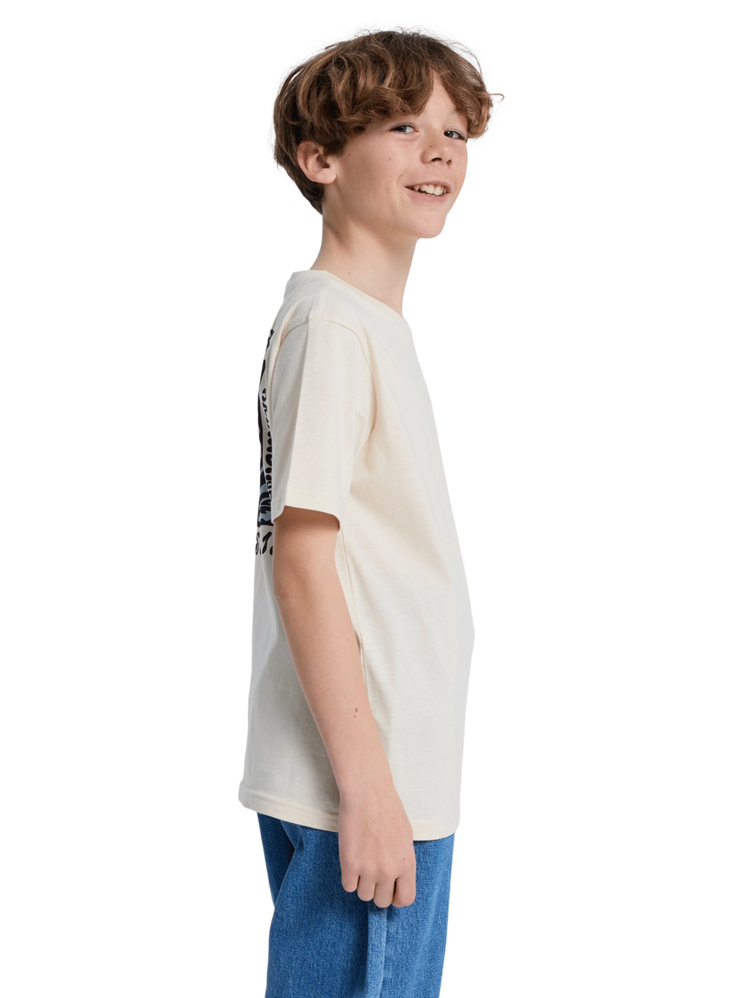 QUIKSILVER Shirt 'Serenity Splash' in Beige